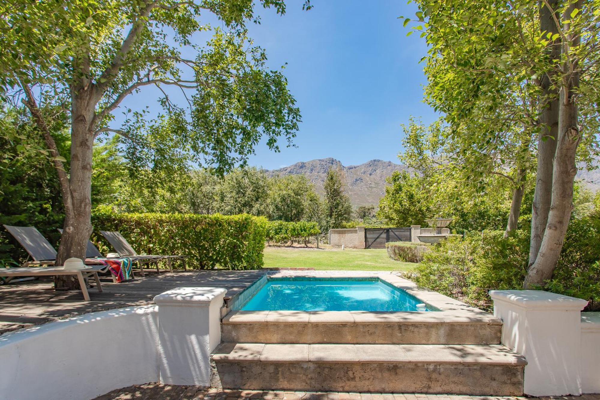 Franschhoek Rose Cabañas Exterior foto