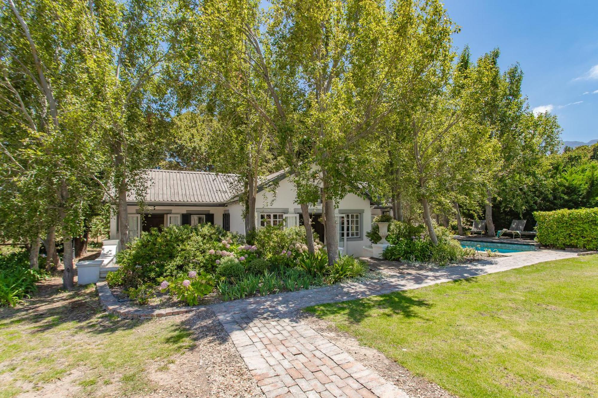Franschhoek Rose Cabañas Exterior foto