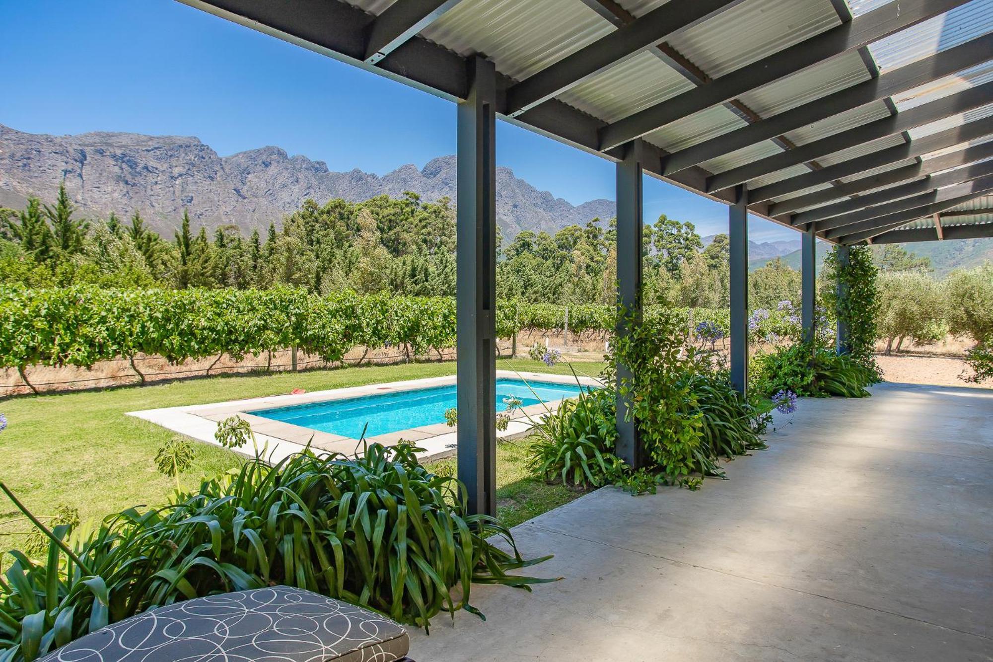 Franschhoek Rose Cabañas Exterior foto